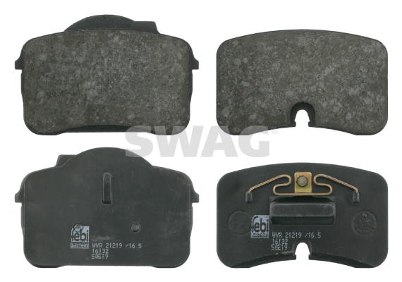 set placute frana,frana disc 30 91 6132 SWAG